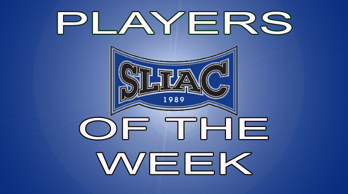 SLIAC Players of the Week - October 19