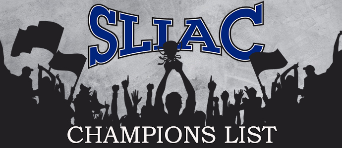 2018-19 SLIAC Champions List