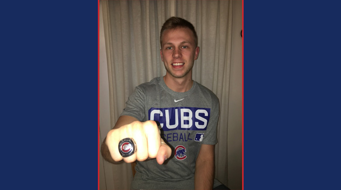 MacMurray College Senior Receives World Series Ring