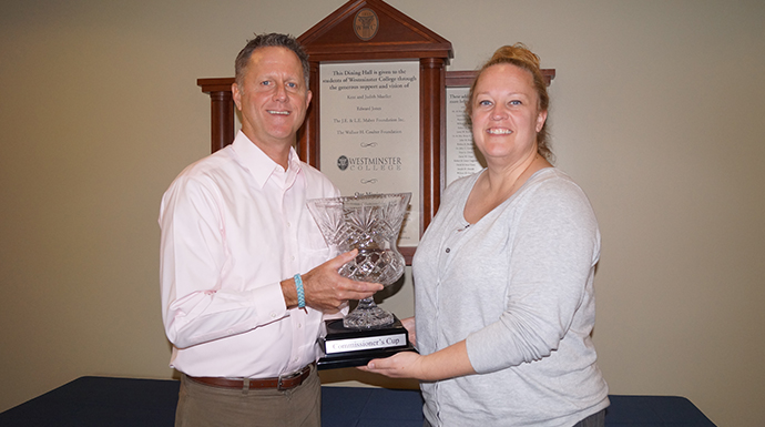 Westminster Presented With SLIAC Commissioner's Cup