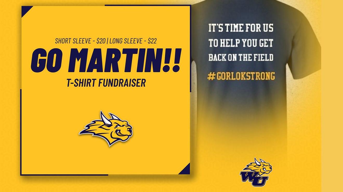 Go Martin! T-Shirt Fundraiser for Webster Athletic Trainer