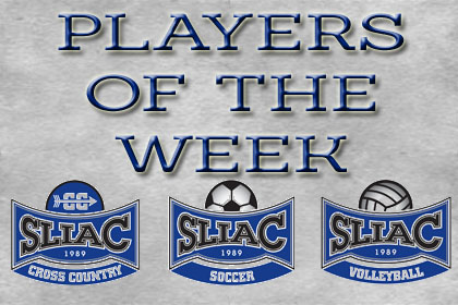 SLIAC Names Players of the Week for Sept. 16th