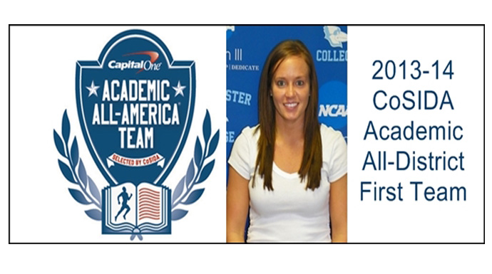 Lutz Named to 2013-14 CoSIDA Academic All-District