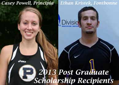 Fontbonne’s Kristek, Principia’s Powell Named SLIAC Post Graduate Scholarship Recipients