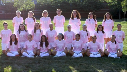 Webster Women's Soccer Goes Pink for October