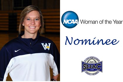 Westminster's Rachel Backes Selected as NCAA Woman of the Year Nominee