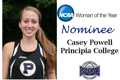 Principia's Casey Powell Selected as NCAA Woman of the Year Nominee