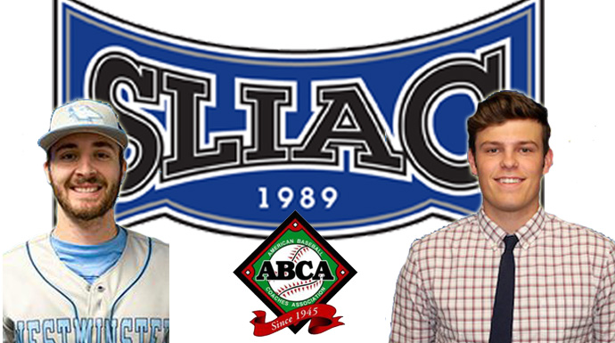 Bensinger and Hughes Top ABCA Honors, 12 SLIAC Players Named All-Region