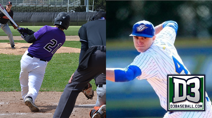 Pair of SLIAC Players Named to D3baseball.com Team of the Week