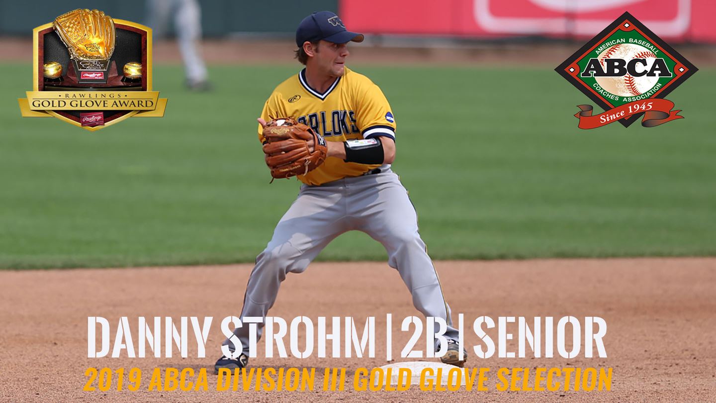 Strohm Named to ABCA/Rawlings Gold Glove Team