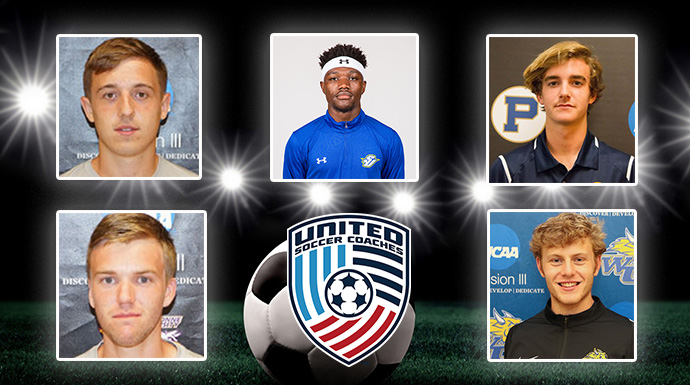 Five Named United Soccer Coaches Men's Soccer All-Region