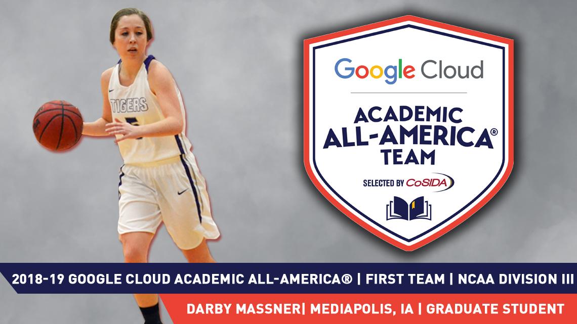 Massner Named CoSIDA Google Cloud Academic All-America