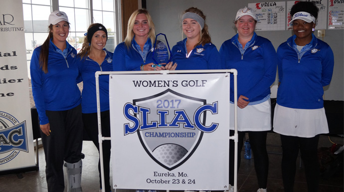 Spalding Wins Inaugural SLIAC Women's Golf Championship