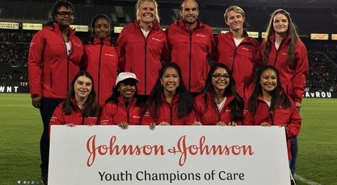 Spalding's Sliter Named Johnson & Johnson Youth Champion of Care
