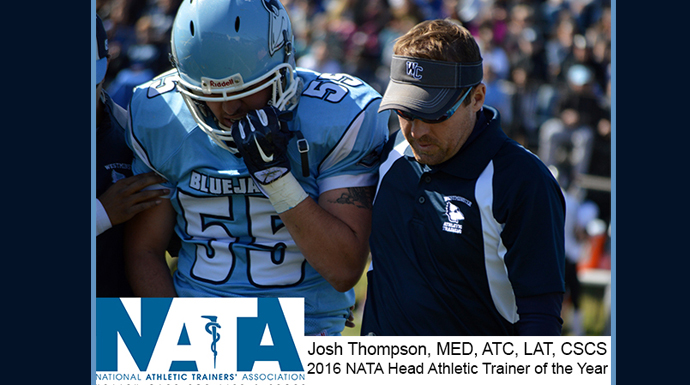 Westminster's Thompson Named NATA D3 Trainer of the Year