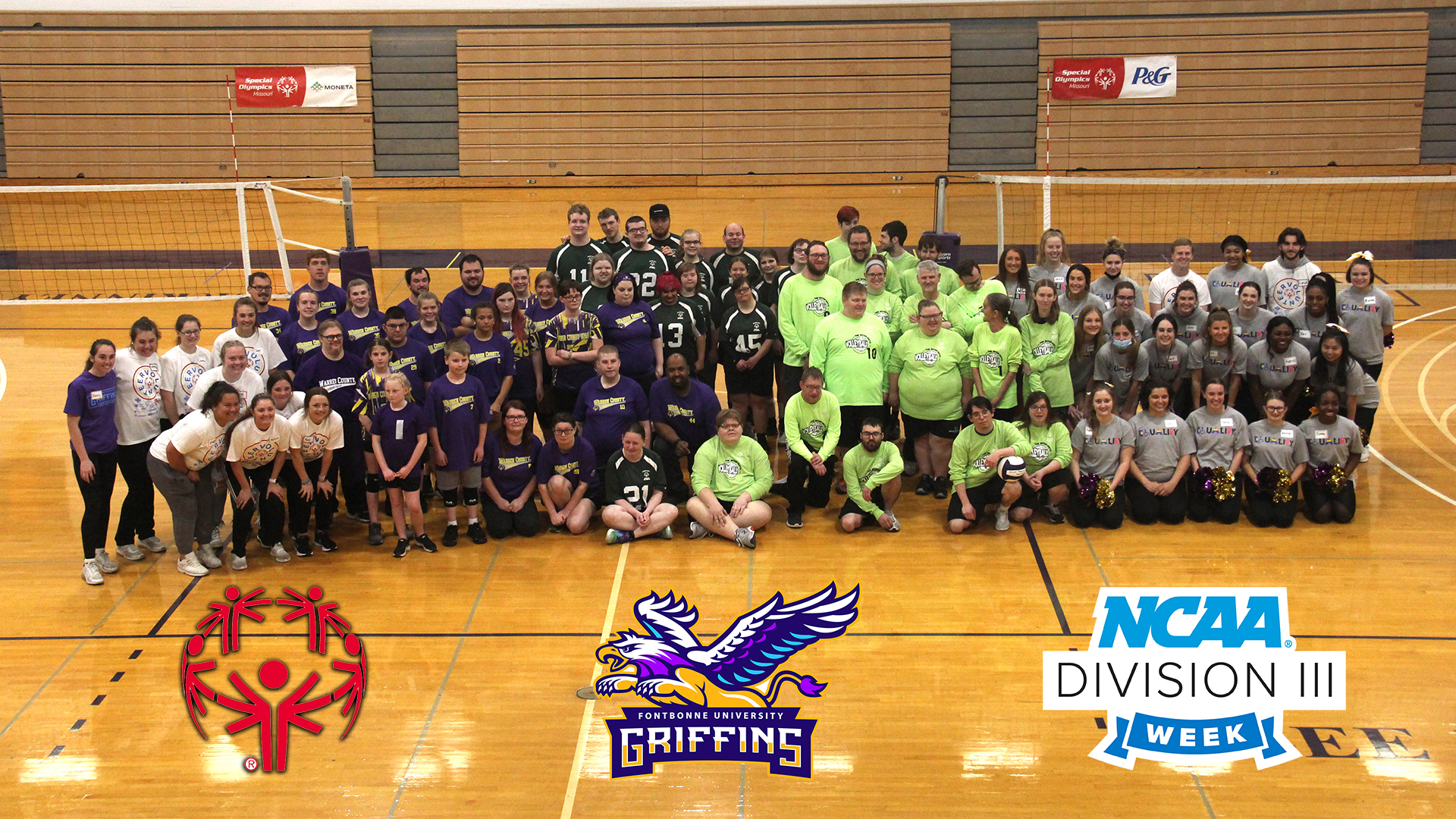 Fontbonne Hosts Special Olympics for Volleyball