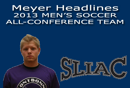 Meyer Headlines SLIAC Men's Soccer All-Conference Team
