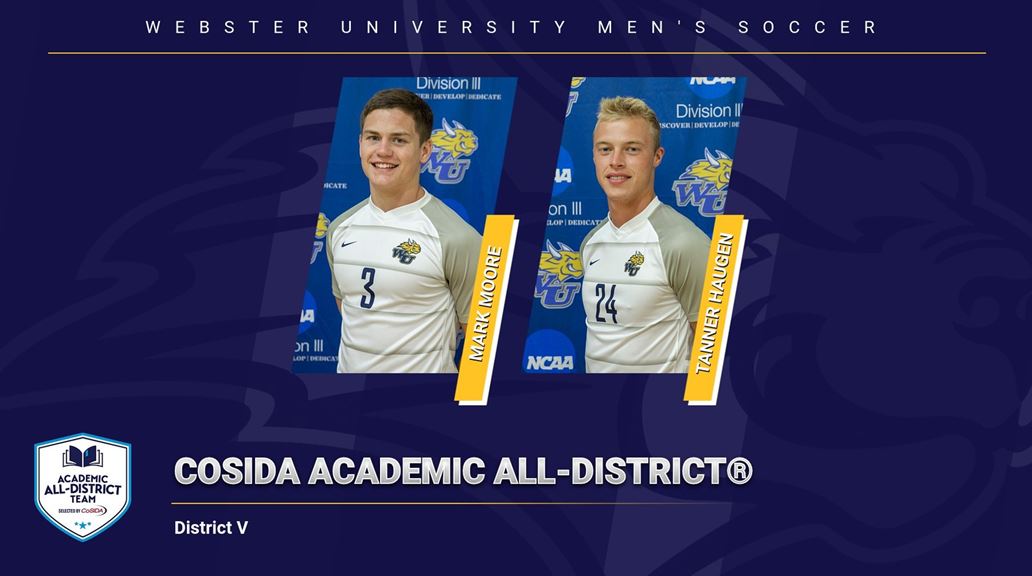 Haugen and Moore Selected Academic All-District