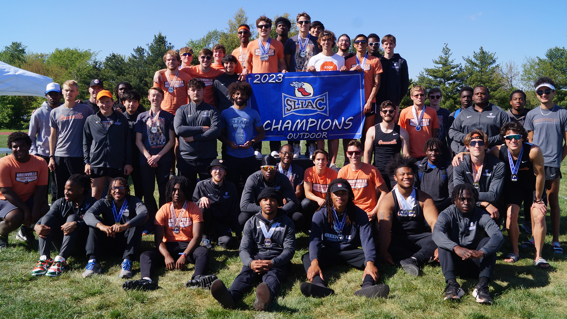 Greenville Men and a 6th Track and Field Title