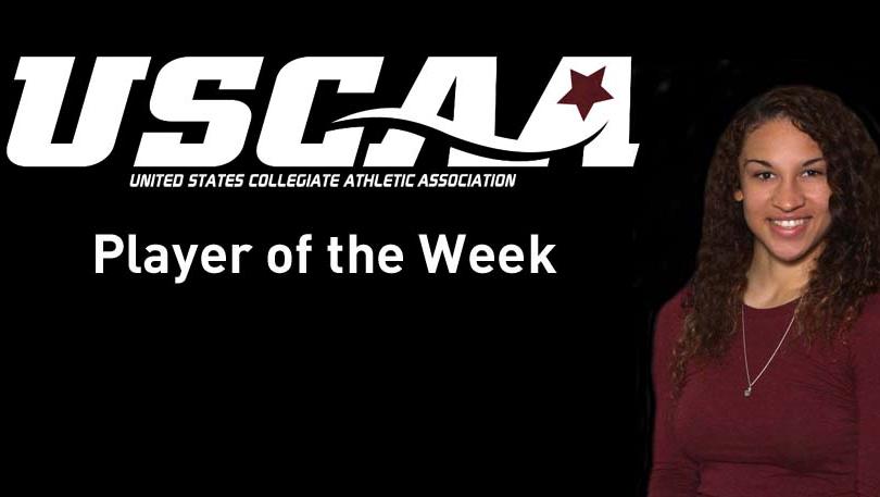 Williams Named USCAA Player of the Week
