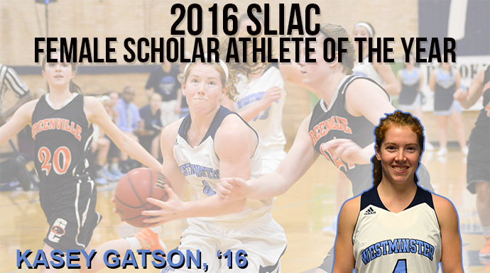 Gatson Chosen as SLIAC Female Scholar Athlete of the Year