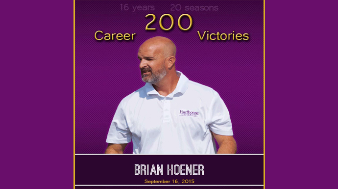 Fontbonne's Hoener Notches 200th Career Win