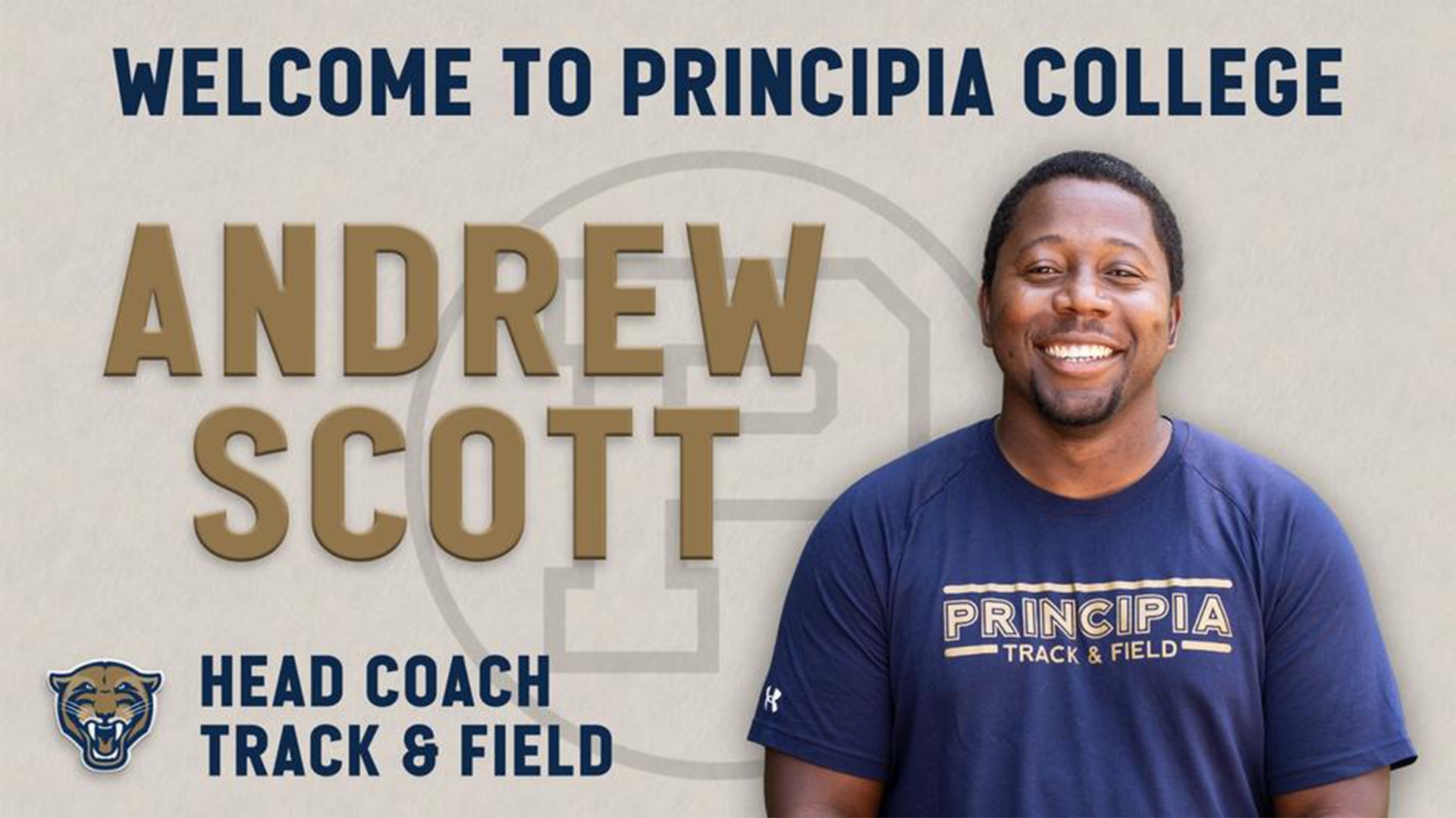 Scott Named Principia Track and Field Coach