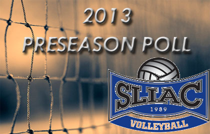 2013 SLIAC Volleyball Preseason Poll