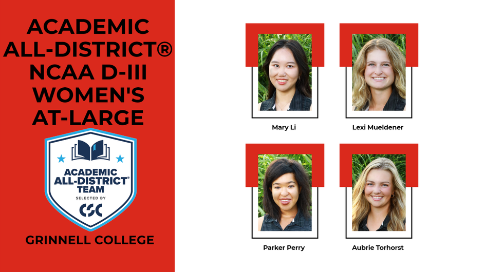 Four Pioneers Receive Academic All-District